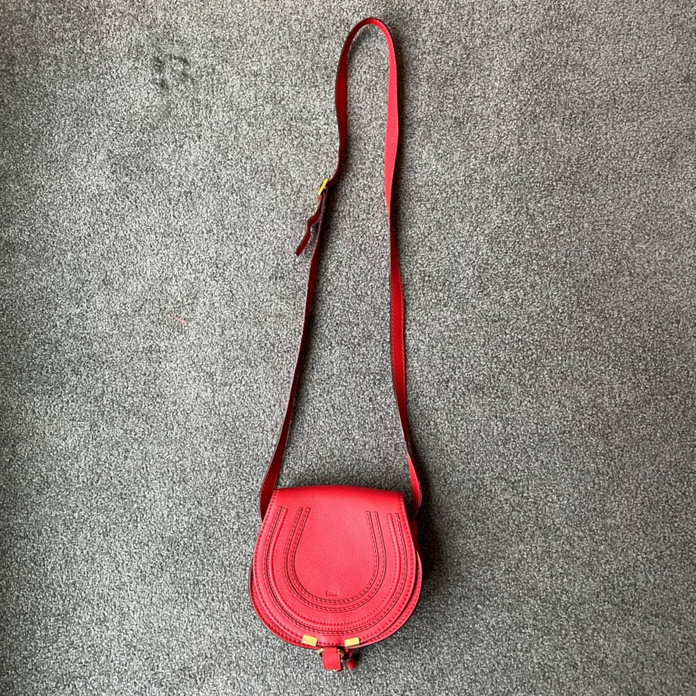 Chloe Marcie Mini Saddle bag